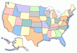 USA map